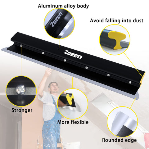Zozen 60cm blade with aluminum body for wide-area finishing