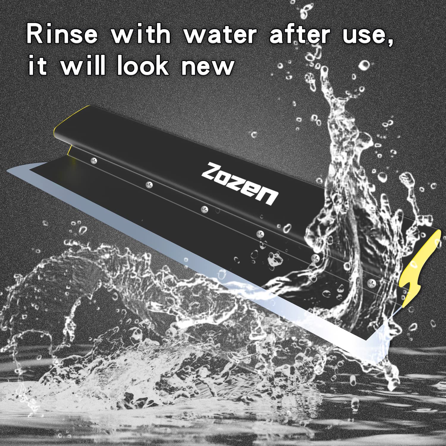 Zozen ideal for smoothing large areas quickly and evenly