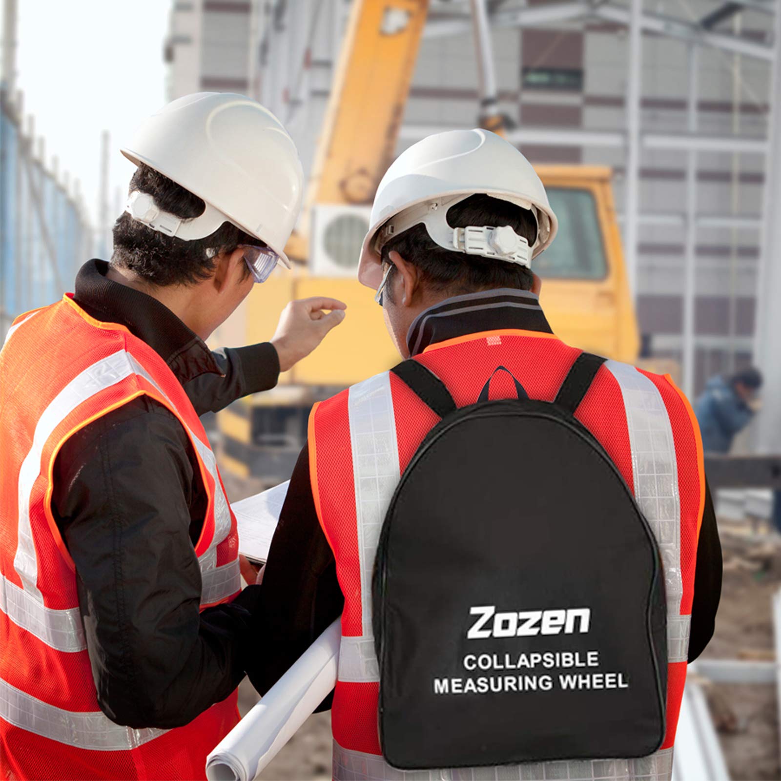 Zozen measuring wheel carrying bag included for portability