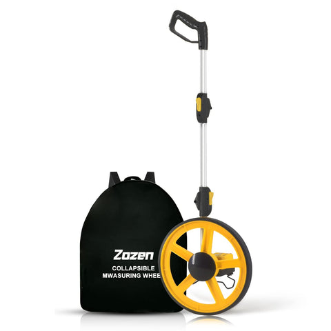 Zozen measuring wheel folded compact for easy storage