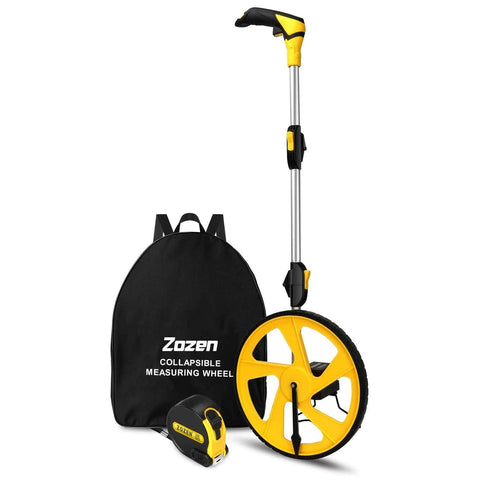Zozen measuring wheel maximum-capacity-9999-11 for precise distance readings.