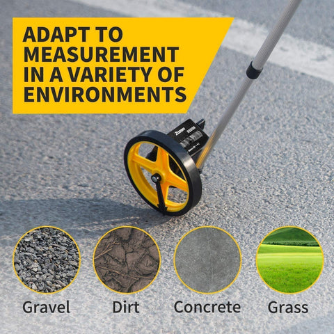One-key reset arrow on Zozen wheel simplifies starting a new measurement