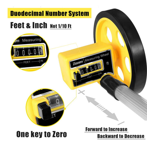 Zozen one-key reset feature simplifies recording measurements and reduces errors
