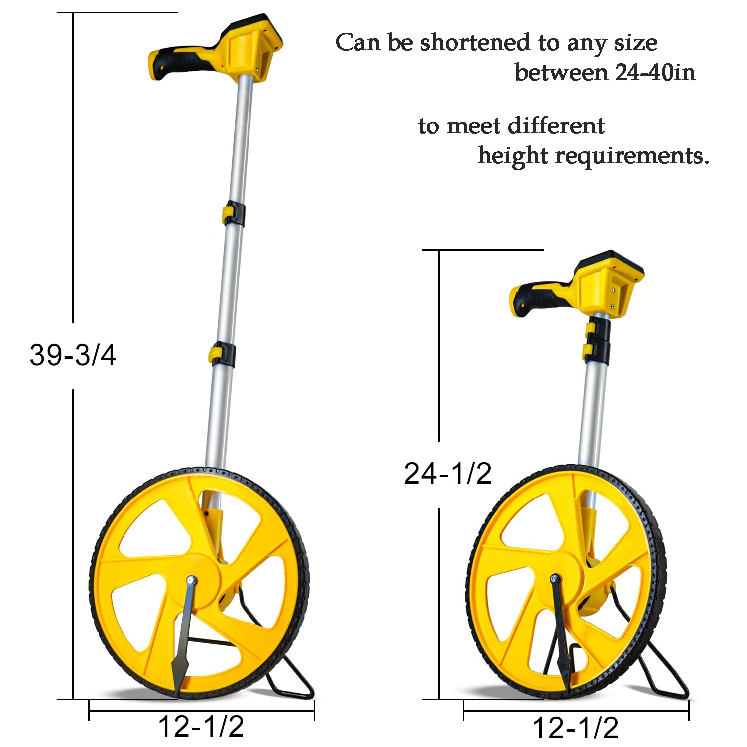 Zozen measuring wheel with six-button seven functions for versatile control