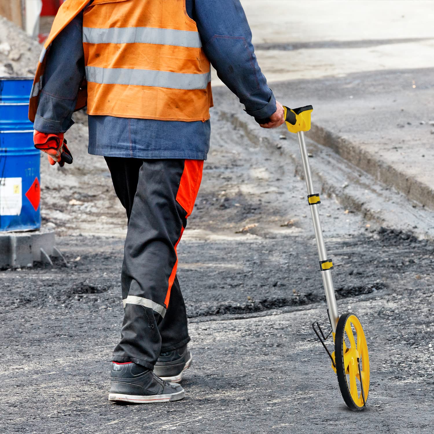 Zozen measuring wheel use cases for real estate and construction