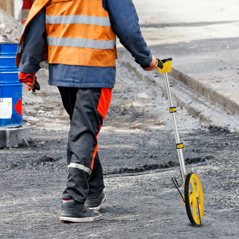 Zozen measuring wheel use cases for real estate and construction