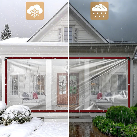 ZOZIJIU Garden furniture cover tarp protects patio gear from weather
