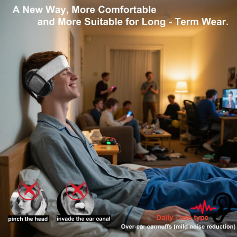 ZOZZGO earplugs included to boost noise reduction when used with earmuffs