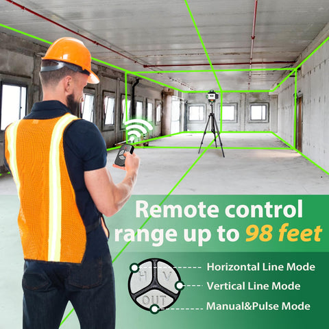 ZPD Laser Level tilt-mode display indicating manual mode for angles