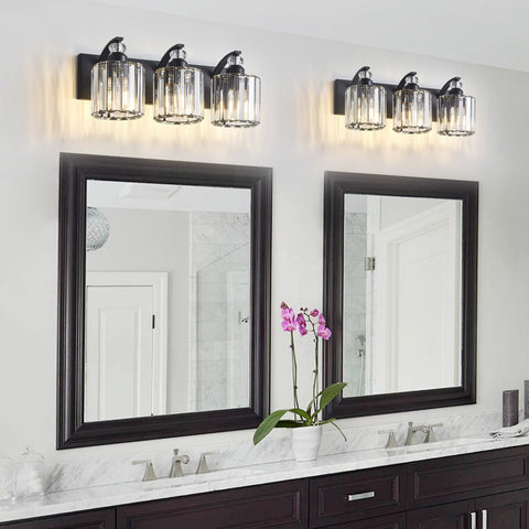 Zqoyn black finish vanity light pairs well with contemporary decor