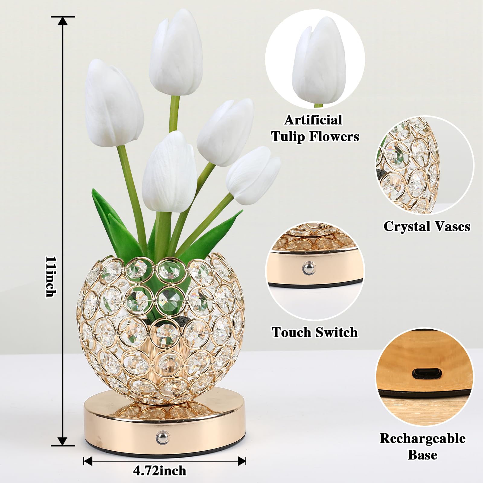 ZQPBLED essential oil diffuser petals release fragrance during use.