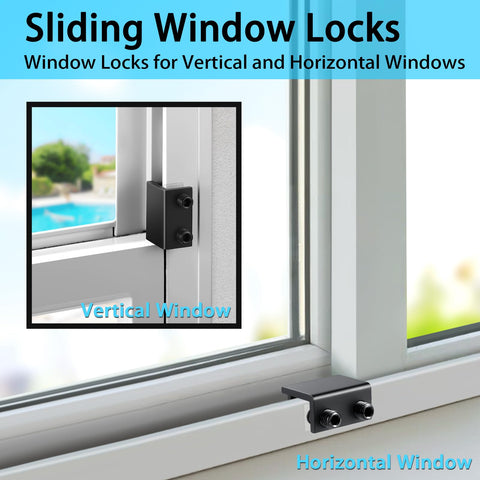 ZRFCXE Installation step one places lock on window track.