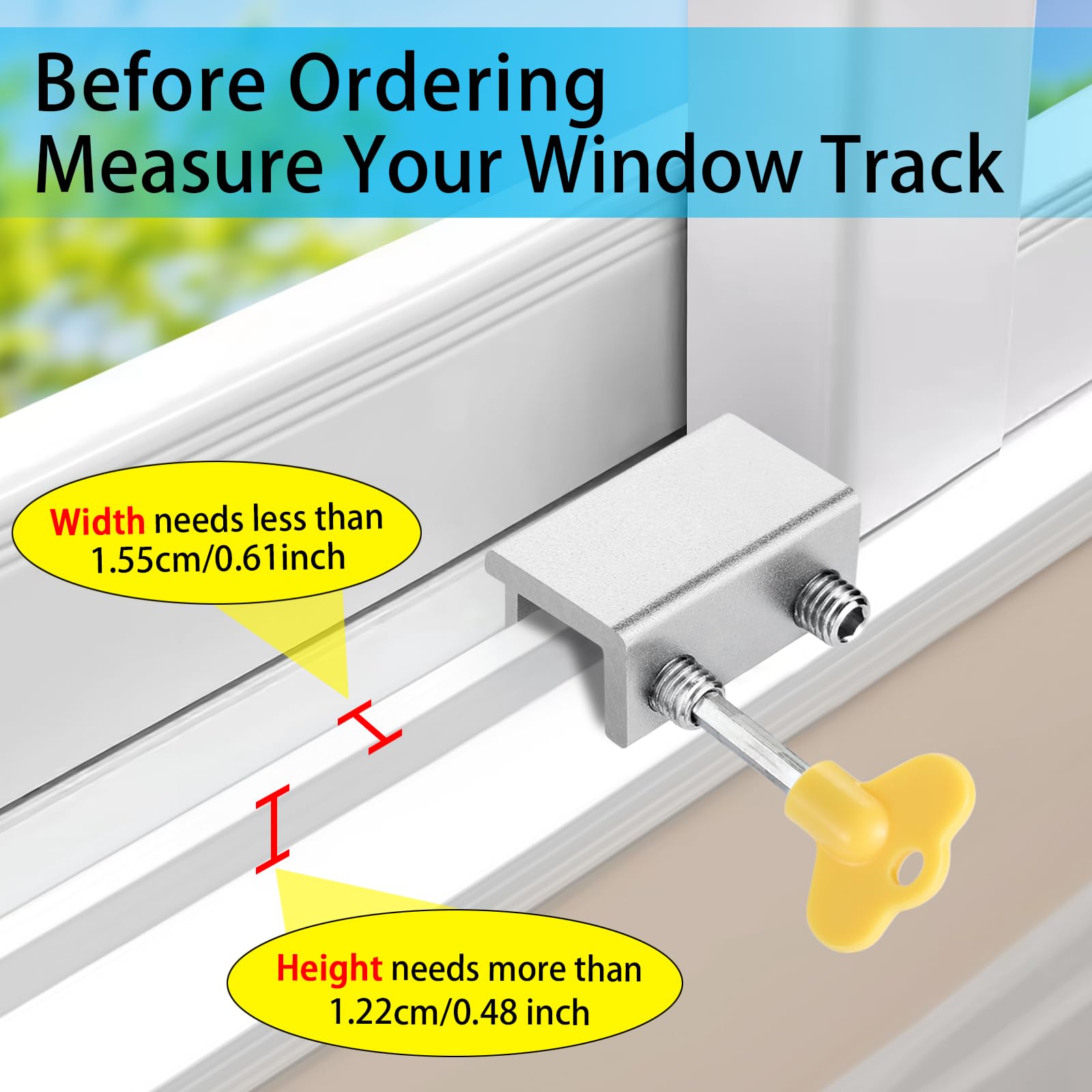 Hex keys included for fast, tool-free reinstallation.