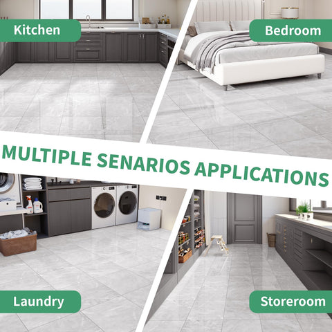 ZRJT adhesive-backed tiles demonstrating strong grip on uneven floors