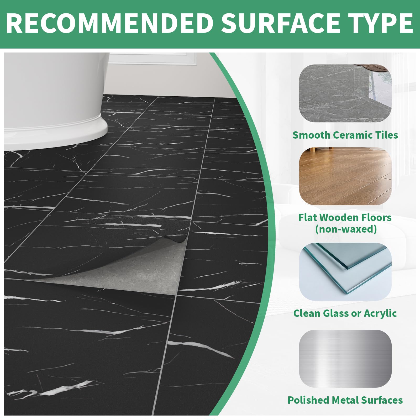 ZRJT RV-friendly tiles laid in an RV showing versatile use