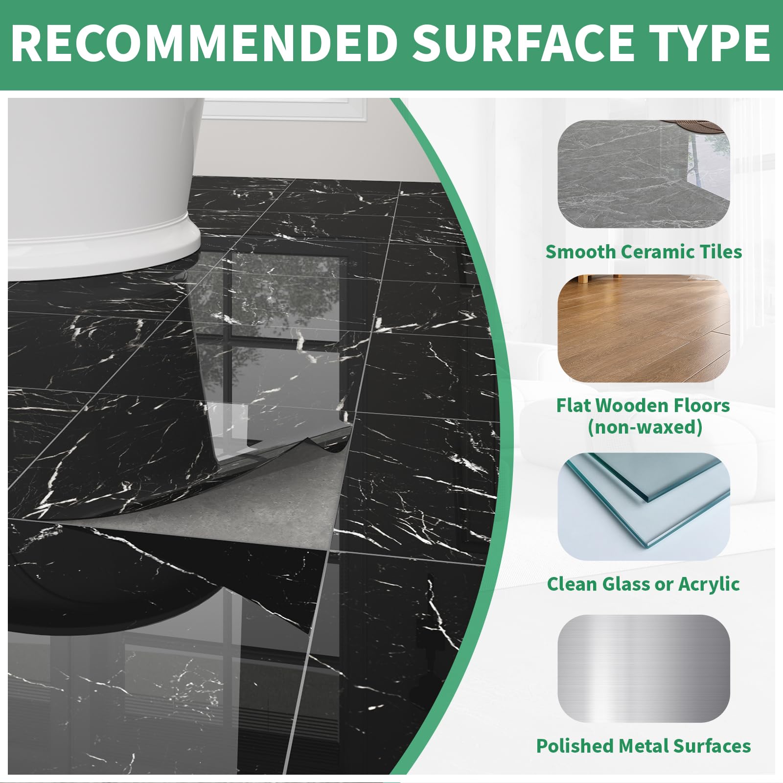 ZRJT RV floor tiles suitable for portable and removable styling
