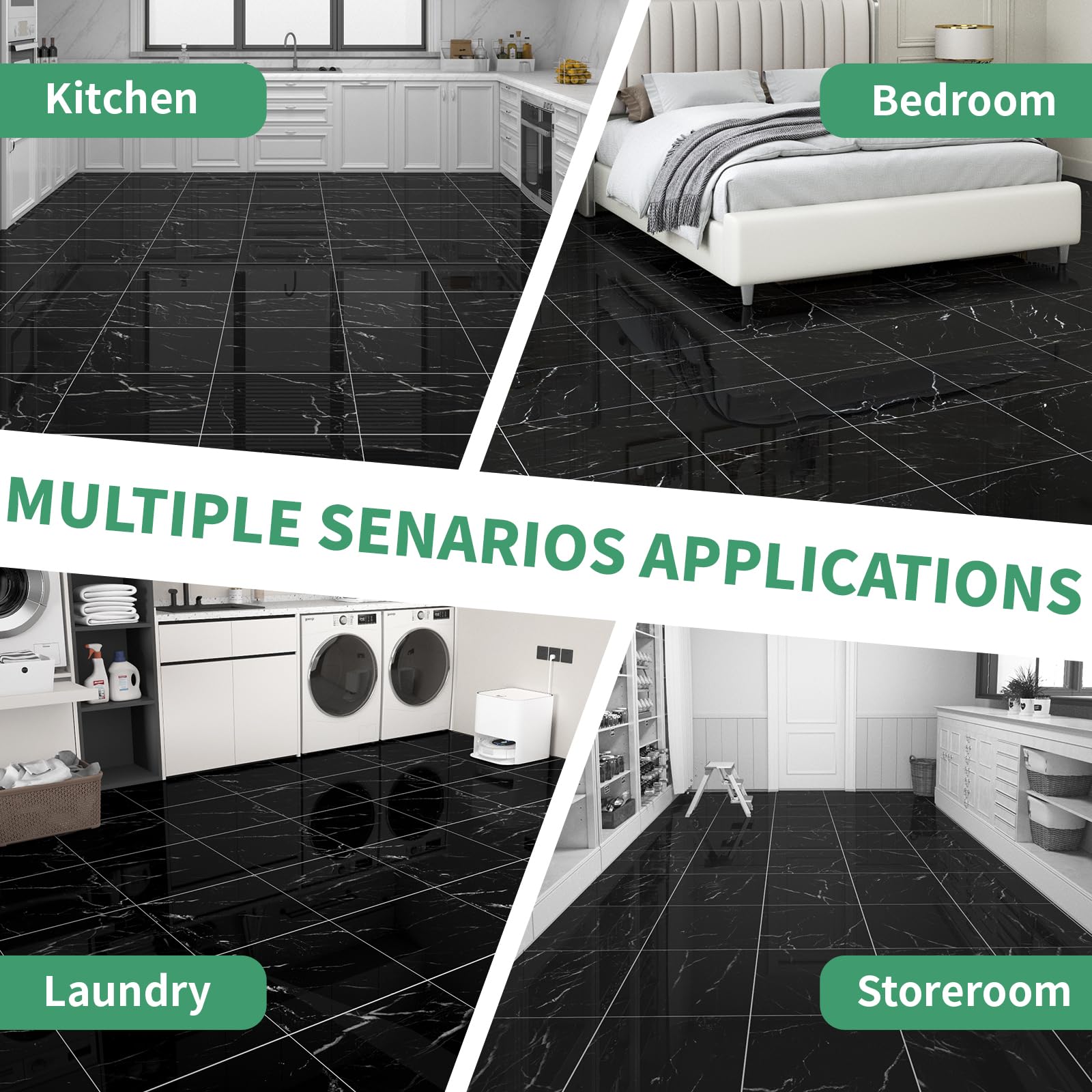 ZRJT scratch-resistant layer keeps floors looking new longer.