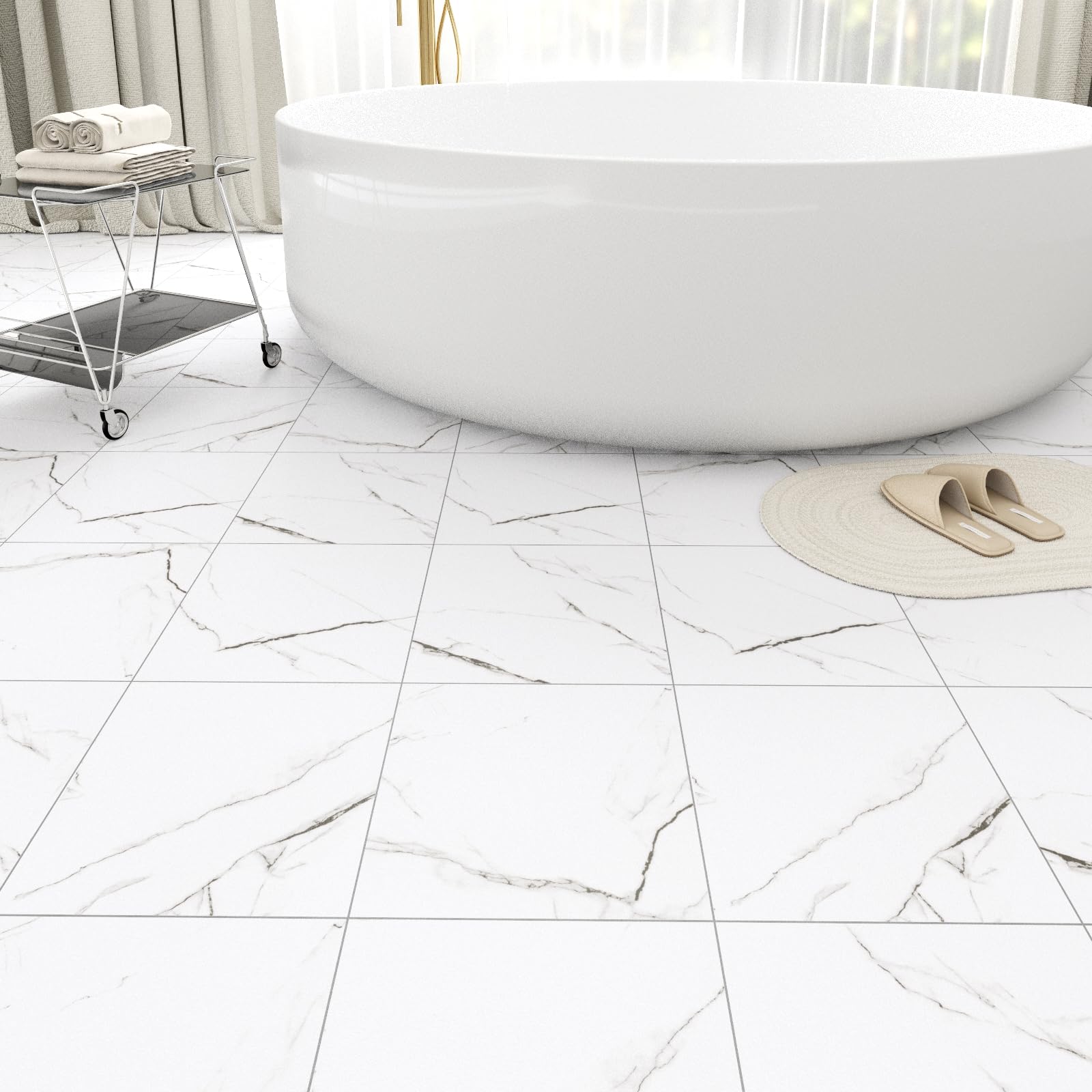 ZRJT texture close-up shows realistic marble pattern for premium look.