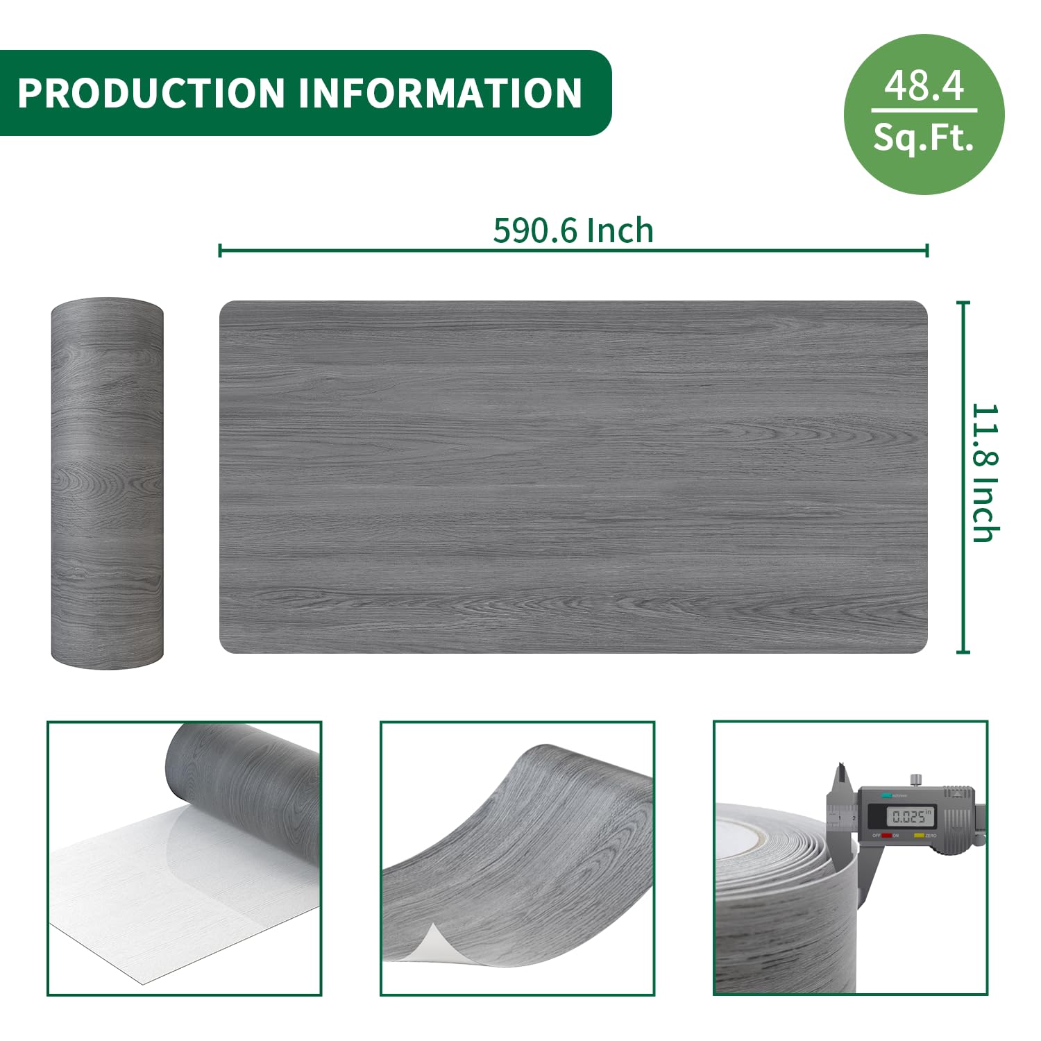 ZRJT versatile flooring for floors, walls, cabinets and furniture