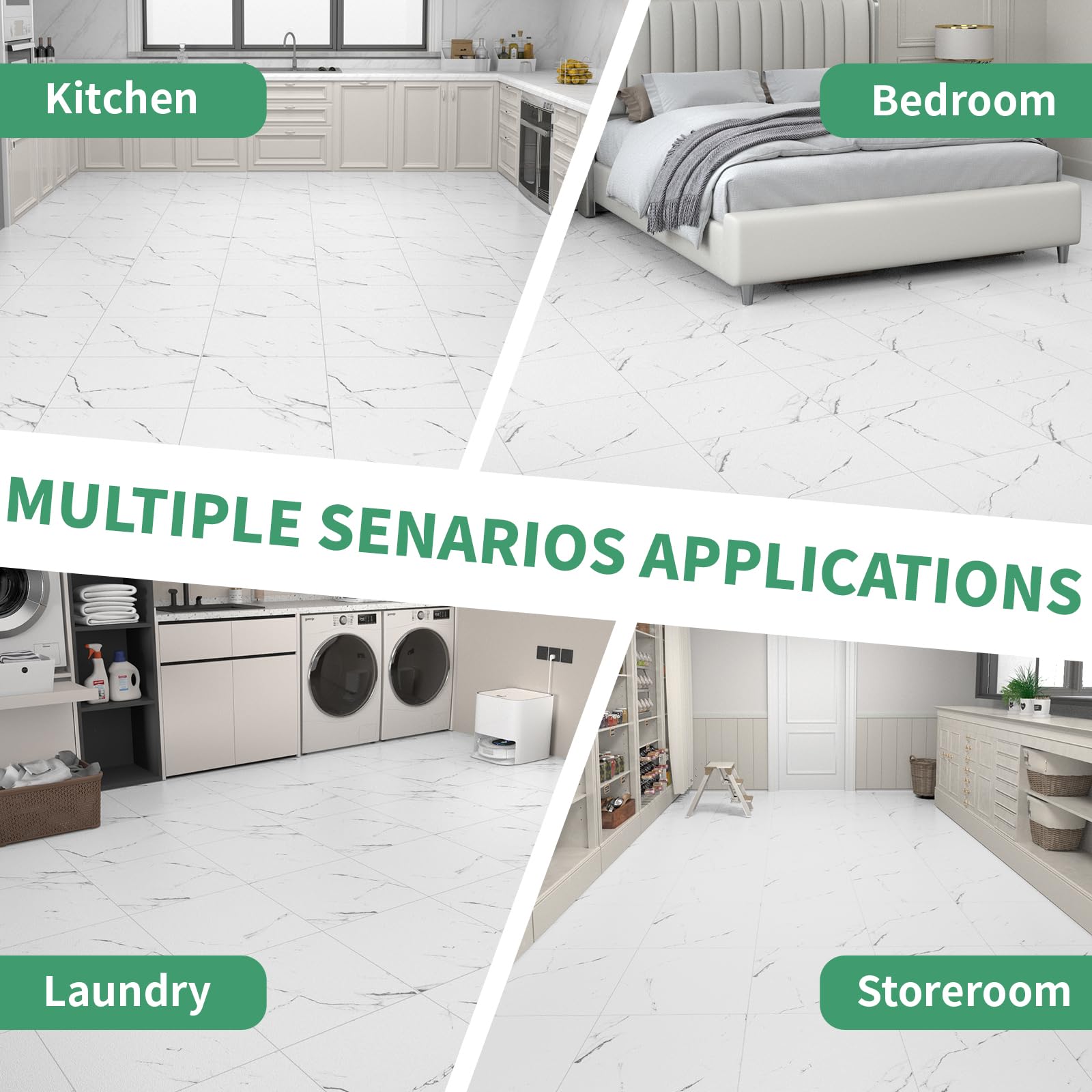 ZRJT waterproof and stain-resistant surface for busy entryways.