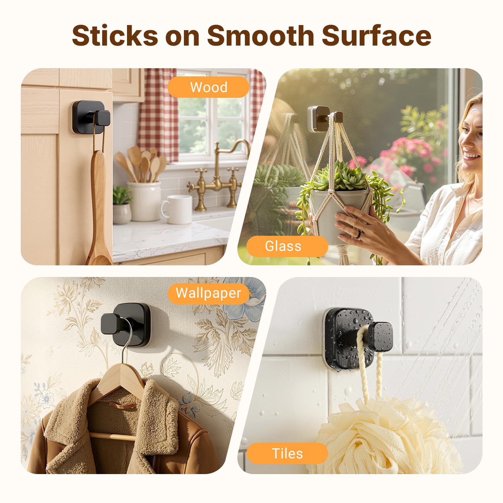 Zrpot bathroom hooks versatile for towels robes loofahs in bath and kitchen