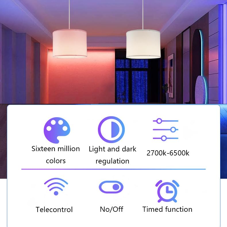 ZSLAIFU bedroom pendant light for relaxing ambience.