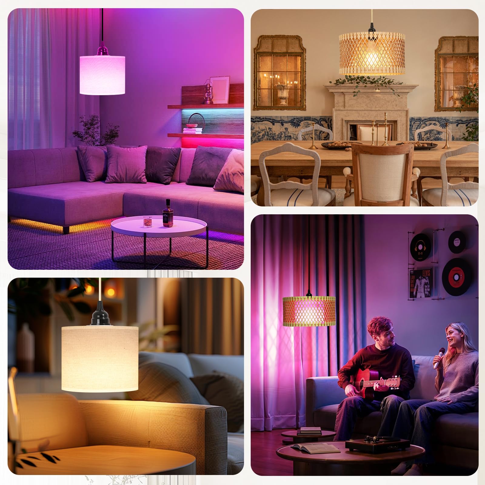ZSLAIFU 15ft cord offers flexible placement in larger rooms.