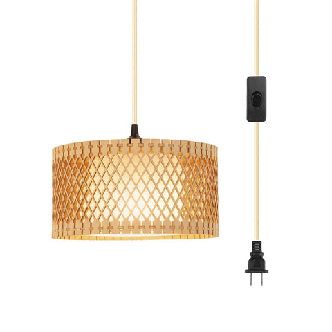 ZSLAIFU hanging lamp kit includes hooks and clear installation guidance.