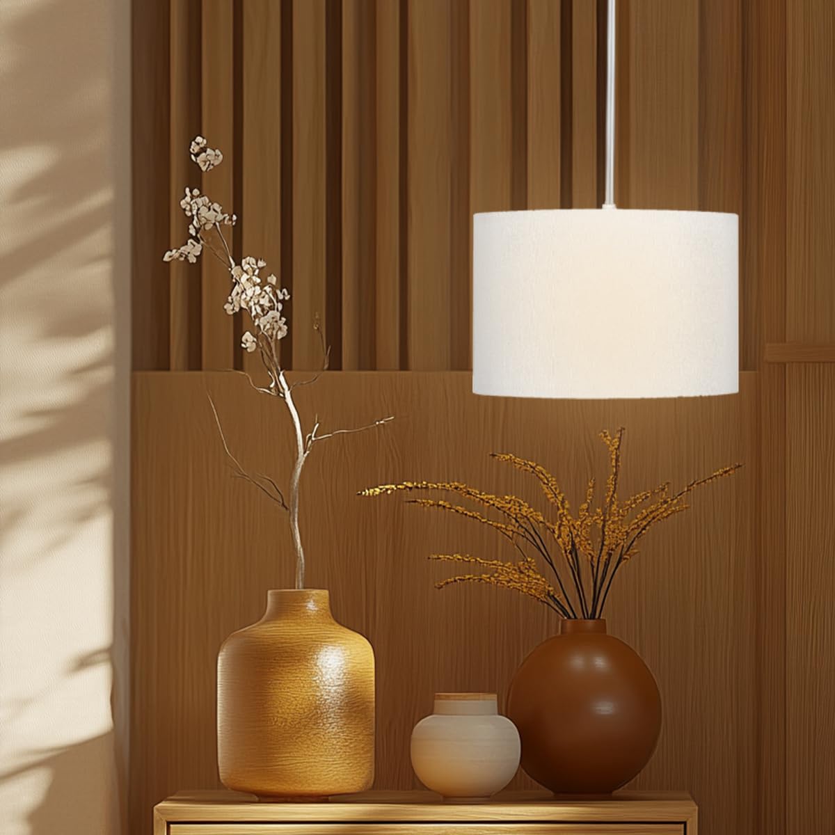 ZSLAIFU farmhouse style pendant suits living rooms, bedrooms, and kitchens.