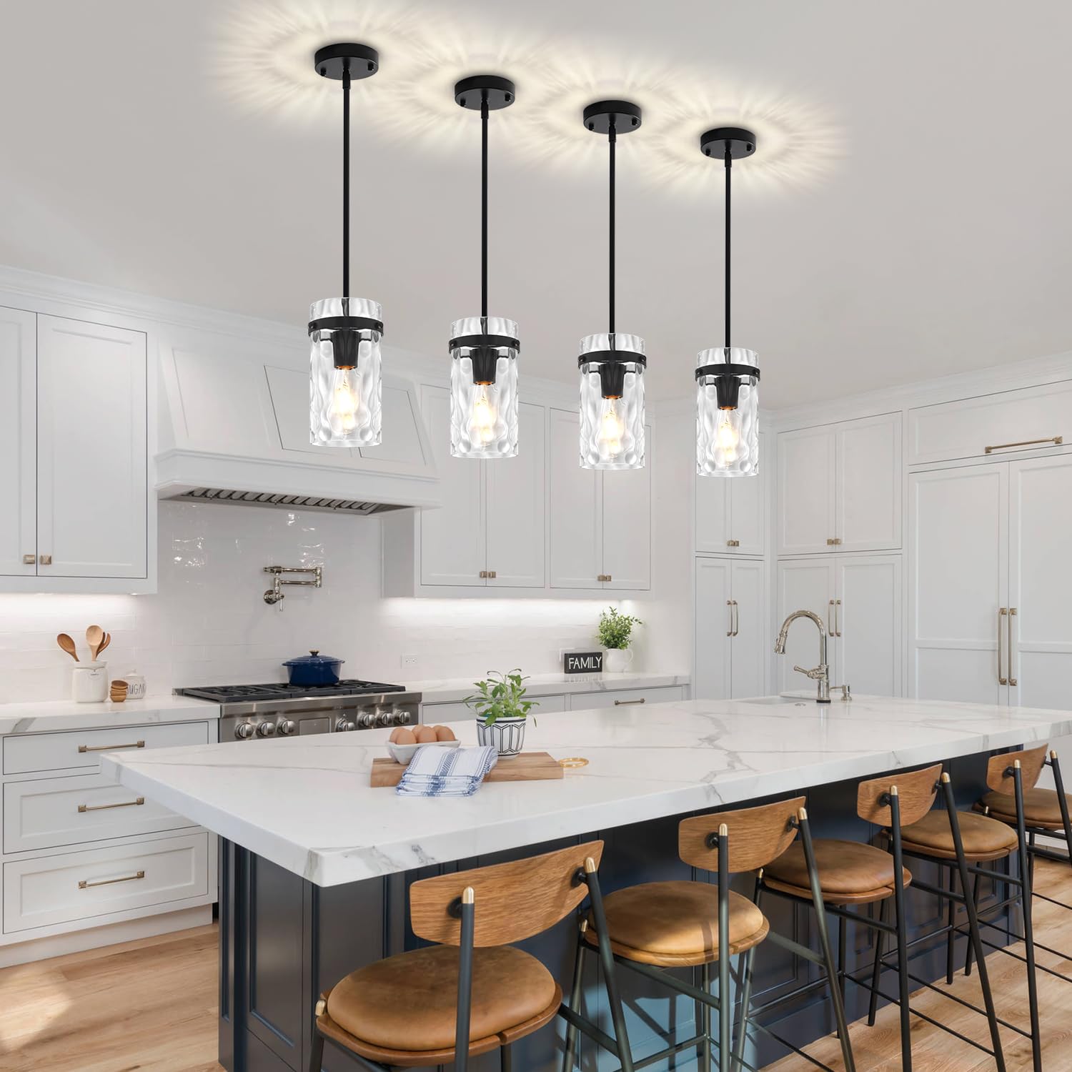 ZSMIHDOH adjustable-height pendant lights adapt to different ceiling heights