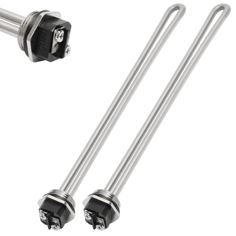 ZSUCC 4500W 240V two-pack water heater elements compatible with AO Smith.
