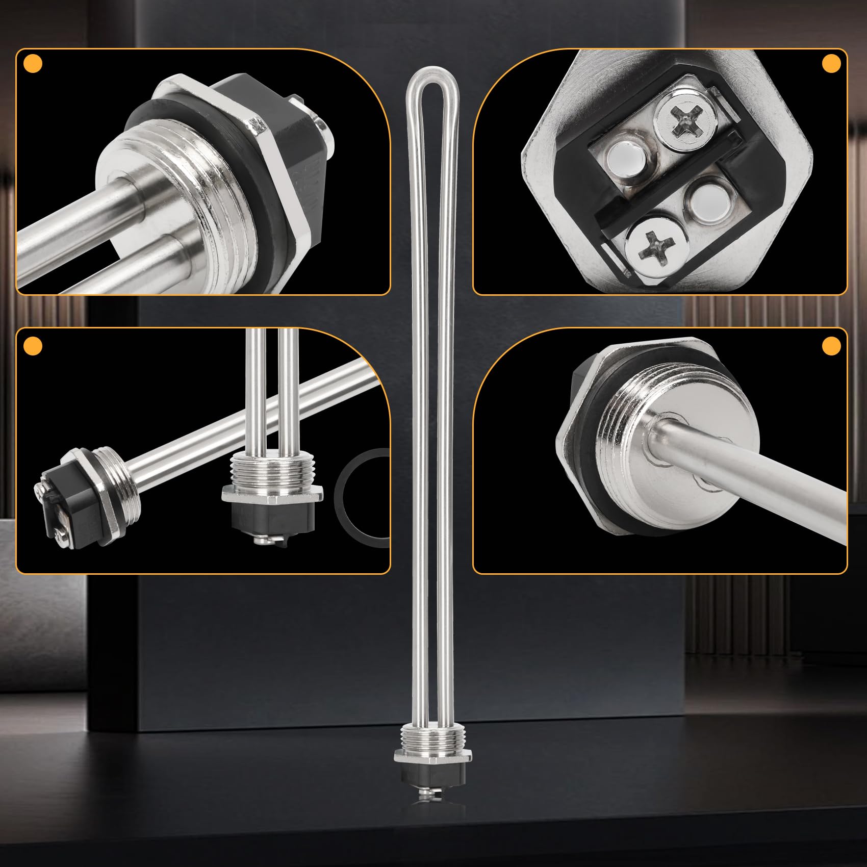 ZSUCC includes O-ring gasket for a secure seal.