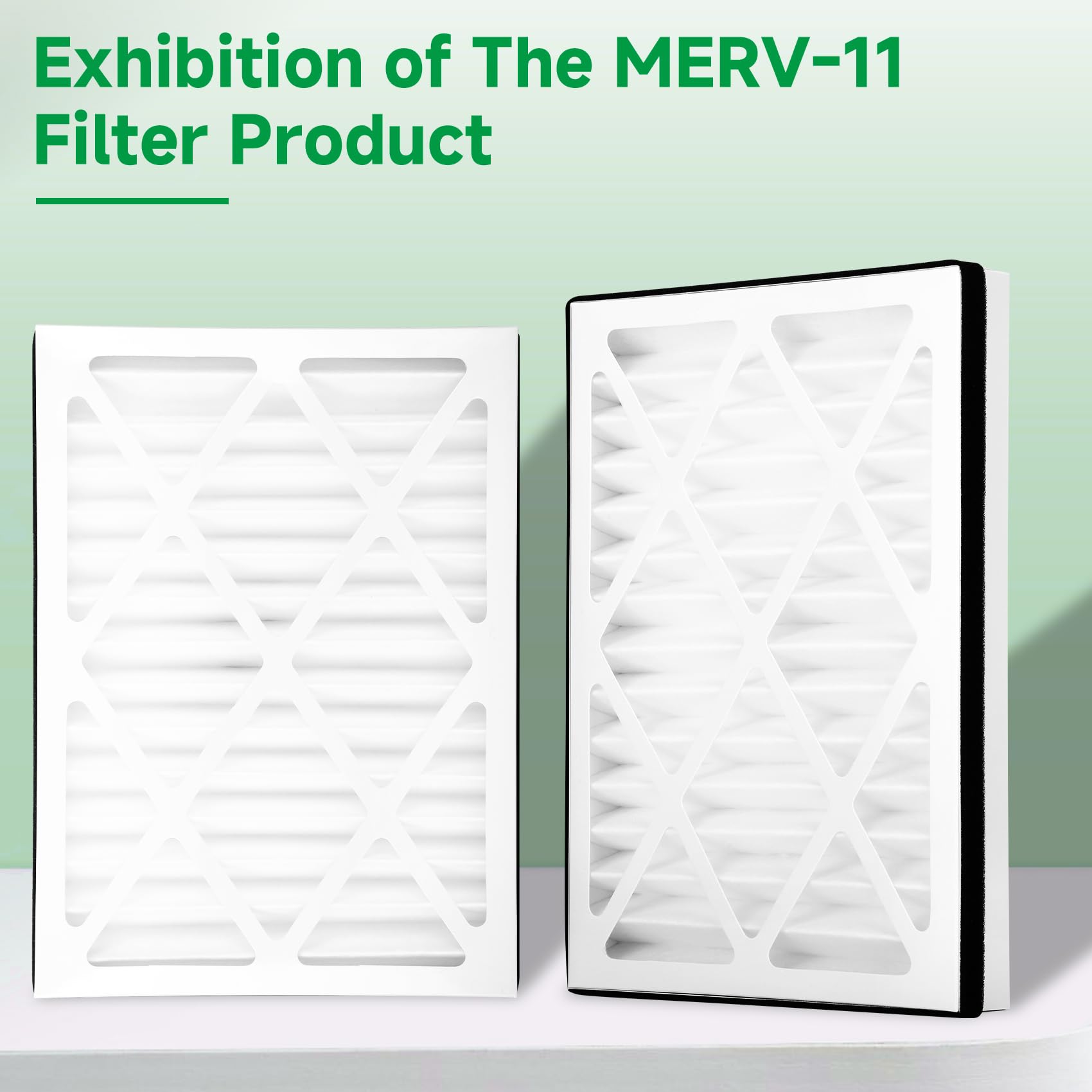 ZSUCC MERV11 filter packaging box ready for replacement in workspaces.