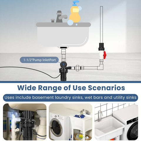 ZSUCC ready-install kit components include drain screen and valves.