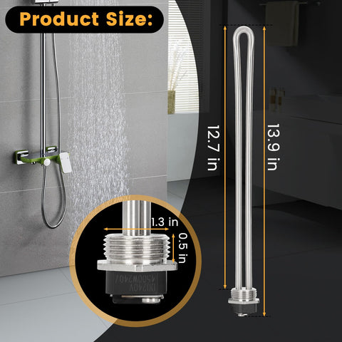 ZSUCC screw-in design enables easy installation with O-ring gasket.