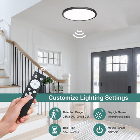 Ultra-thin ZSYUBO flush-mount fixture blends with interiors