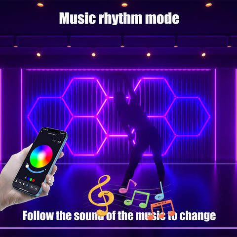 ZTANHOUSE smart app control enables quick color and scene changes.