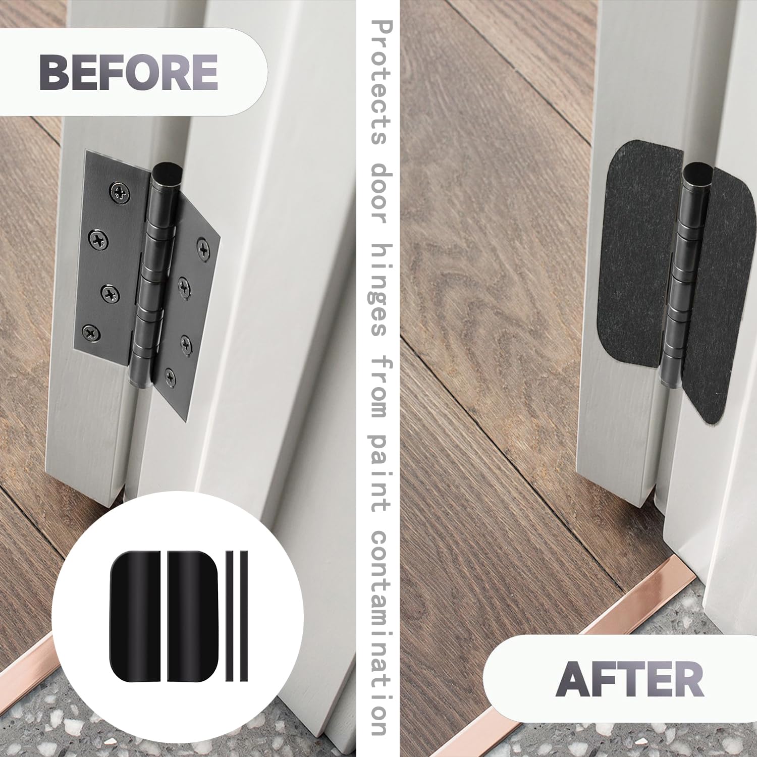 ZTTM magnetic hinge shields back cover keeps hinges clean.