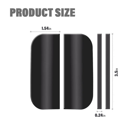 ZTTM magnetic hinge shields front cover protects hinge area.