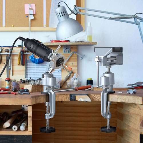 ZTUKOMN jewelry making vise aids delicate metalwork with anti-skid jaws