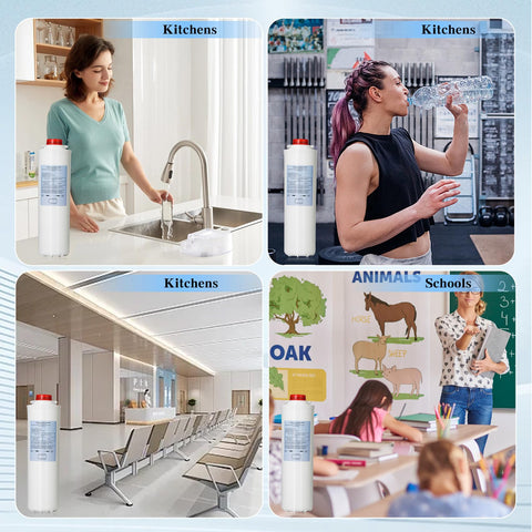 Zuccio water after filtration suggests fresher taste and odor reduction