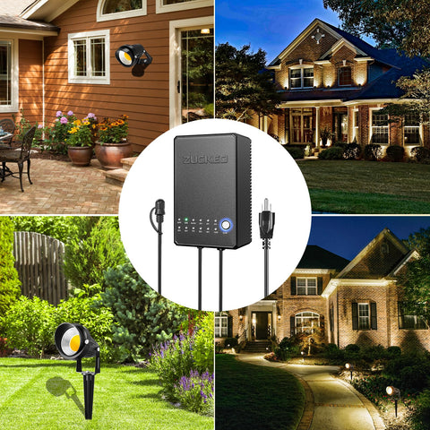 ZUCKEO adjustable spotlight head directs light precisely where needed.