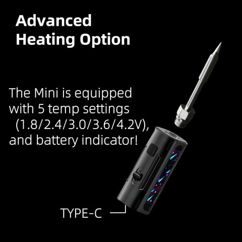 ZUGUU Mini Solder portable design fits field repairs and bench setups