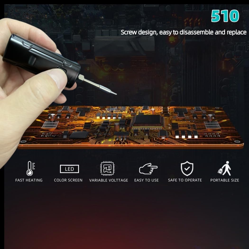 ZUGUU Mini Solder USB-C recharge enables cordless on-the-go work