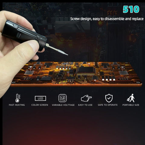 ZUGUU Mini Solder USB-C recharge enables cordless on-the-go work