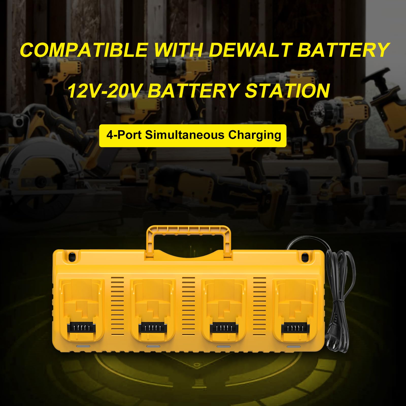 12,000 mAh capacity emphasized on Zuliati DCB206 battery
