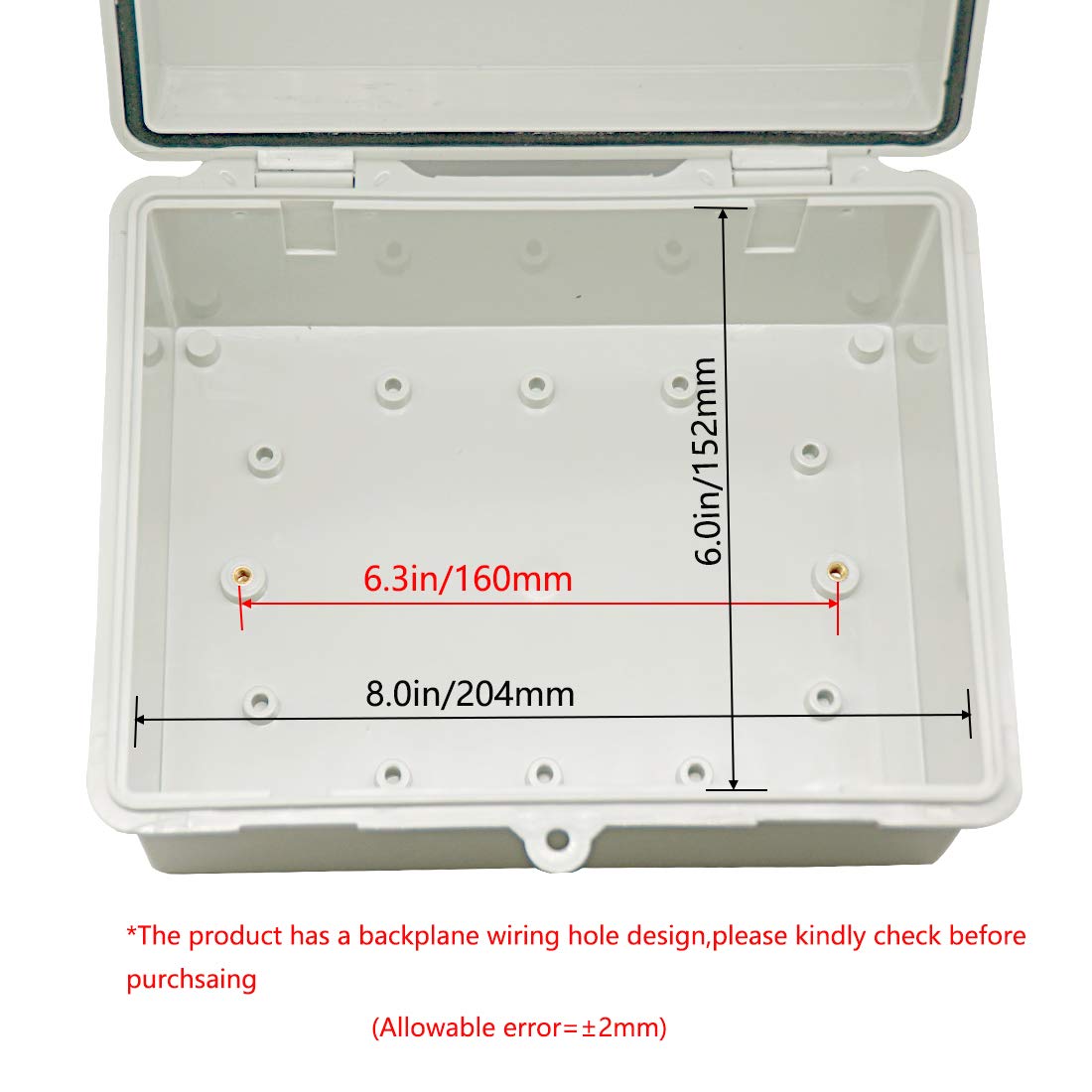 Zulkit cable glands secure wiring with 7–12 mm diameter.