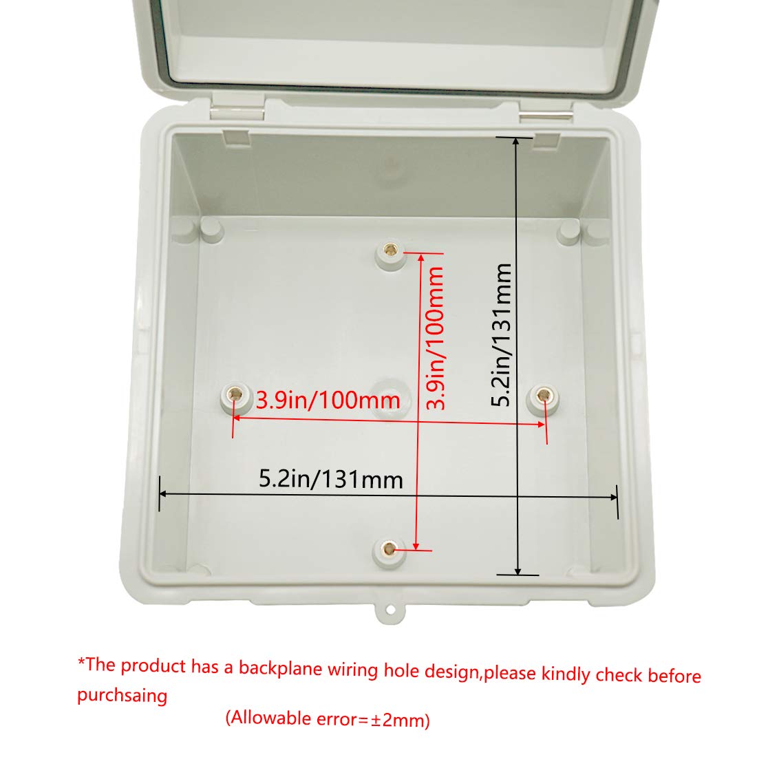 Zulkit gray ABS enclosure shows rugged durability for external use.