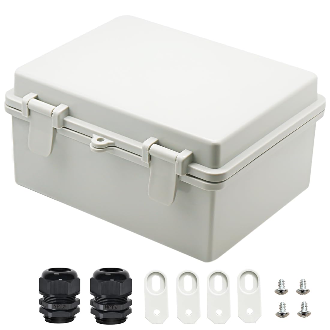 Zulkit Junction Box IP65 dustproof for outdoor electrical connections.