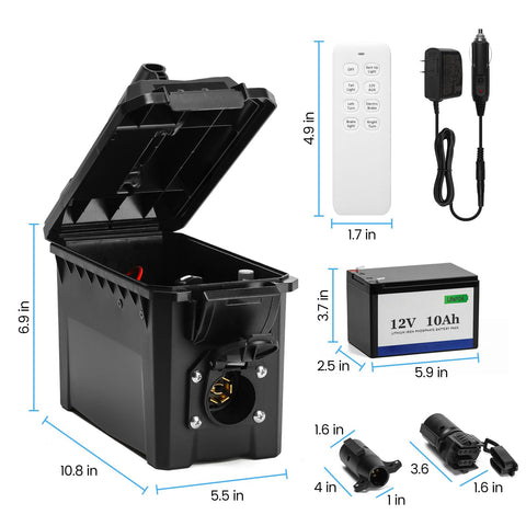 Zuomeng IP68 waterproof case protects equipment in harsh environments.